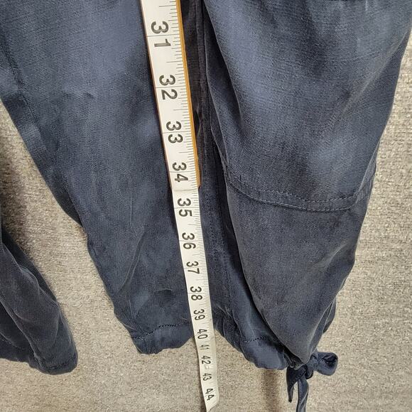 GANNI WASHED TWILL SATIN CARGO PANTS, SIZE 38, NWT - Picture 10 of 10